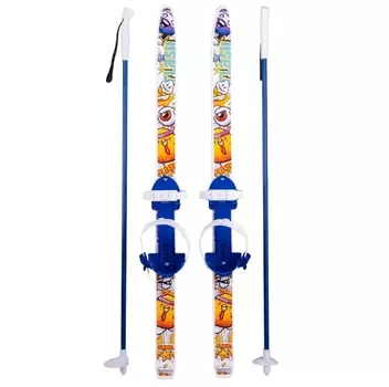 Лыжный комплект детский с палками (90/90) NovaSport Flash 050180