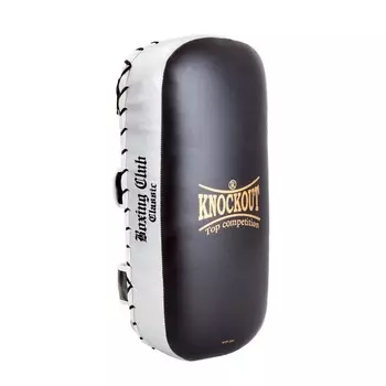 Макивара, натуральная кожа Knockout NTP-290 черно-серая