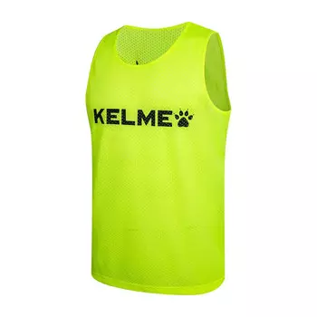 Манишка тренировочная Kelme 8051BX1001-930-L, р.L, полиэстер, желтый