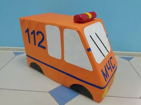 Машина МЧС 30х70х45 см ФСИ винилискожа, поролон 10643