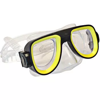 Маска для плавания Sportex E33113-3 (ПВХ) (черная)