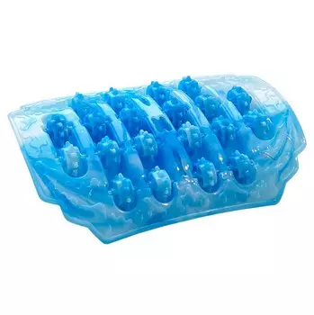 Массажер ножной Sportex акупунктурный с шипами (154-023) E40377-1 голубой