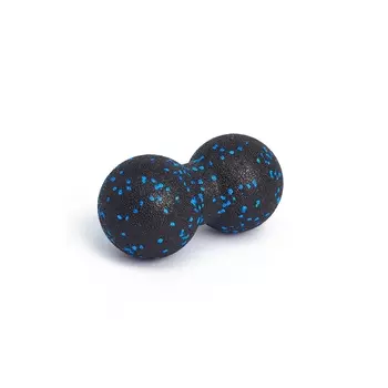 Массажный мяч 8x16см Inex EPP Peanut Massage Ball IN-MPB8CM черный\синий