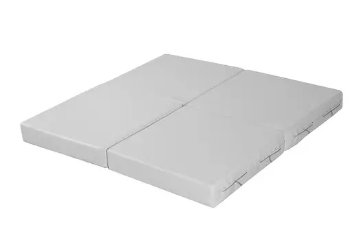 Мат № 11 КМС 100х100х10см складной 4 сложения пастель