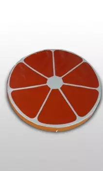 Мат ФСИ Апельсин d 100х10см (винилискожа, поролон) 8892