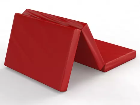 Мат гимнастический складной в 2 сложения