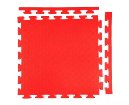 Мат-пазл повышенной плотности, 50х50 см, 8 мм 1902 красный