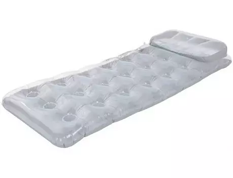 Матрас надувной Bestway полупрозрачный металлик 43024