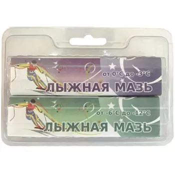 Мазь лыжная Sprint ЛМ2-ФЗ combi 2 бруска (0-12)
