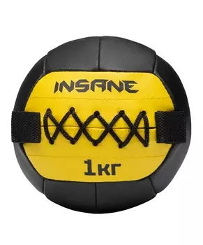 Медбол 1кг Insane IN24-WB200 желтый