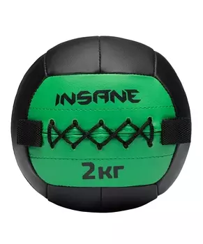Медбол 2кг Insane IN24-WB100 зеленый