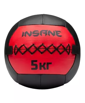 Медбол 5кг Insane IN24-WB100 красный