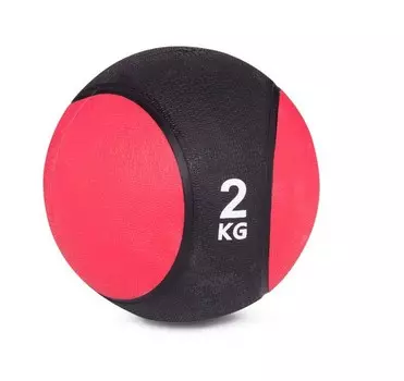 Медбол BenCarFitness TS-6300/2 (2 кг) крас/черн.