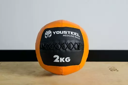 Медбол детский YouSteel 2кг, D254мм