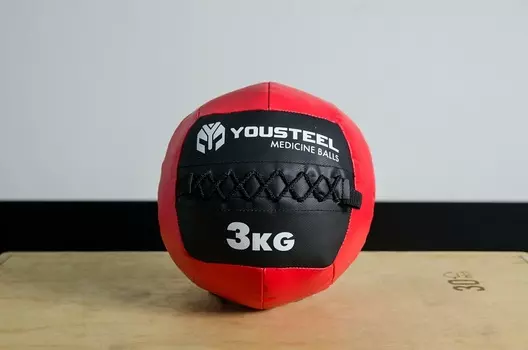 Медбол детский YouSteel 3кг, D254мм