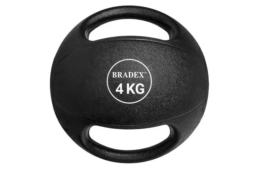Медбол двуручный 4кг Bradex SF 0763