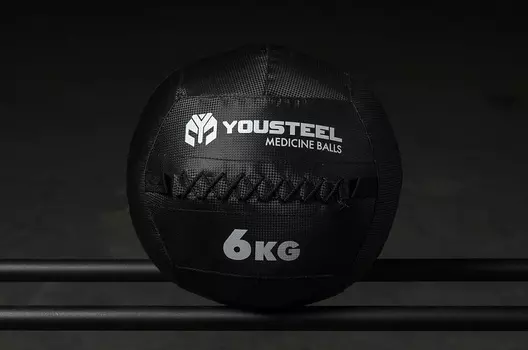 Медбол карбон YouSteel 6кг