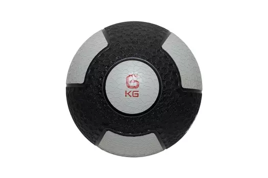 Медицинбол 6кг Lonsdale 160084-6 черный\беоый