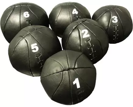 Медицинбол ФСИ 3 кг, натуральная кожа