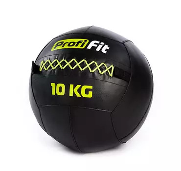 Медицинбол набивной (Wallball) Profi-Fit 10 кг