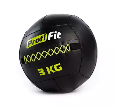Медицинбол набивной (Wallball) Profi-Fit 3 кг