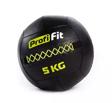 Медицинбол набивной (Wallball) Profi-Fit 5 кг