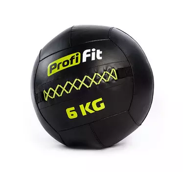 Медицинбол набивной (Wallball) Profi-Fit 6 кг