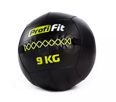 Медицинбол набивной (Wallball) Profi-Fit 9 кг