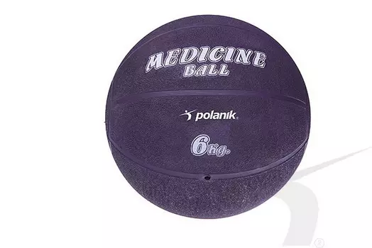 Медицинбол Polanik резина, 6 кг 929-PLG-6