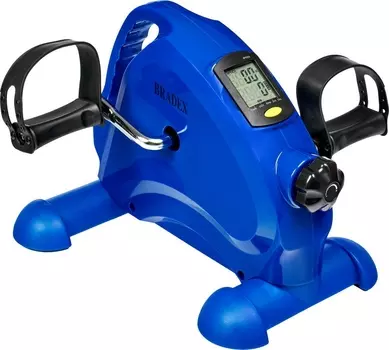 Мини велотренажер с рукояткой Bradex SF 1012 синий