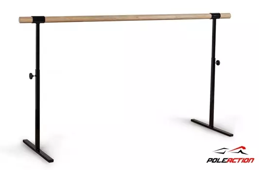 Мобильный хореографический станок Poleaction Eco (сосна) 503