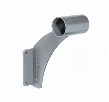 Модель №14 – кронштейн одноуровневого балетного (хореографического) станка Эстетика Poleaction 713 белый