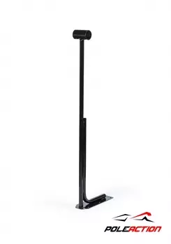 Модель №2 – стойка балетногостанка Poleaction одноуровневого (черный) 566