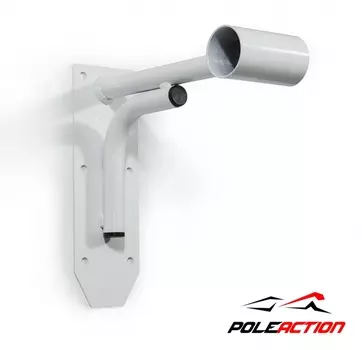 Модель №3 - кронштейн балетного станка Poleaction одноуровневого (белый) 574