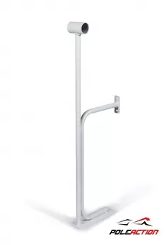 Модель №6 – Стойка балетного станка Poleaction одноуровневого (белый) 579