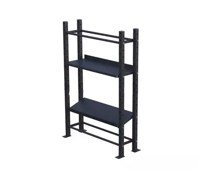 Модульный стеллаж Spektr Sport для гантелей, гирь и медболов 122х43х195