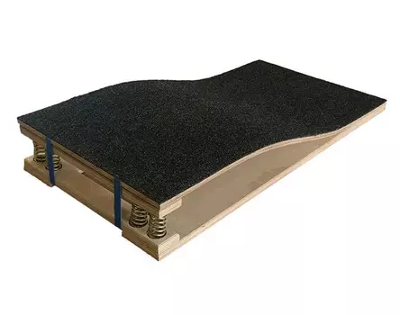 Мост гимнастический подкидной Glav с гнутой платформой 04.704