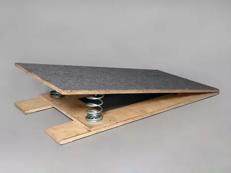 Мостик гимнастический пружинный Гимнаст 9.71