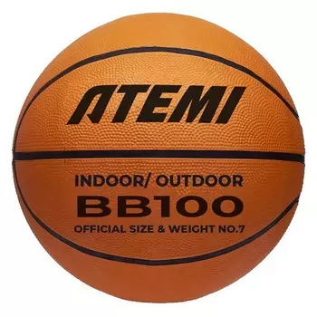 Мяч баскетбольный Atemi BB100N р.7, окруж 75-78