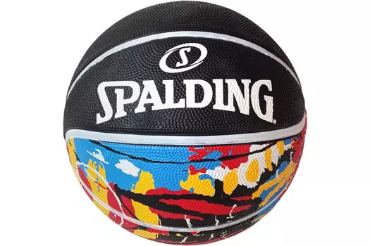 Мяч баскетбольный Spalding E43144 резина №7 (черный)