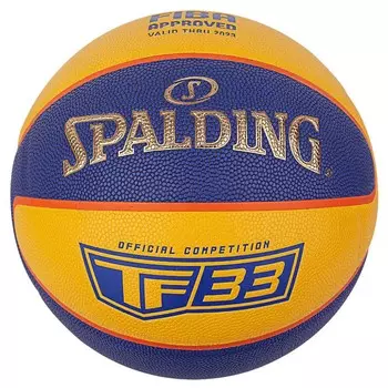 Мяч баскетбольный Spalding TF-33 Gold, FIBA Approved 76862z р.6