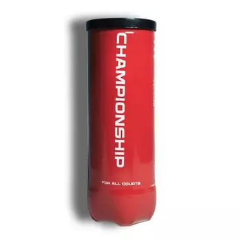 Мяч для большого тенниса Neva NS Championship 3B 124001 желтый