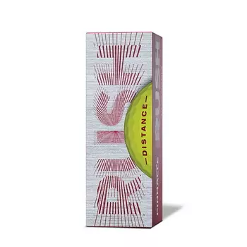 Мяч для гольфа Pinnacle Rush P4134S-BIL, уп. 3шт, желтый