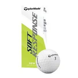 Мяч для гольфа TaylorMade 20 Soft Response GLB M7178301, 3 шт, белый