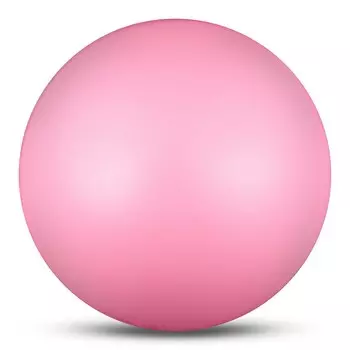 Мяч для художественной гимнастики d15см Indigo ПВХ IN315-PI розовый металлик