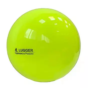 Мяч для художественной гимнастики однотонный d15см желтый