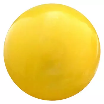 Мяч для художественной гимнастики T07574 желтый с блестками