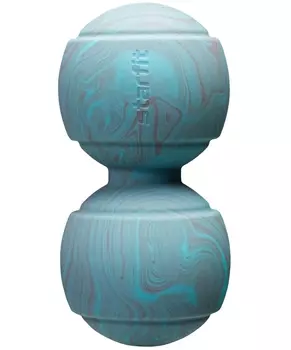 Мяч для МФР 12,5x6,3см Star Fit силикагель RB-107 голубой\серый