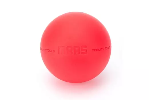 Мяч для МФР 9см одинарный (без коробки) Original Fit.Tools FT-MARS-RED-DSC красный