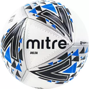 Мяч футбольный Mitre Delta FIFA Pro BB1114WKL, р.5 бело-черн-син